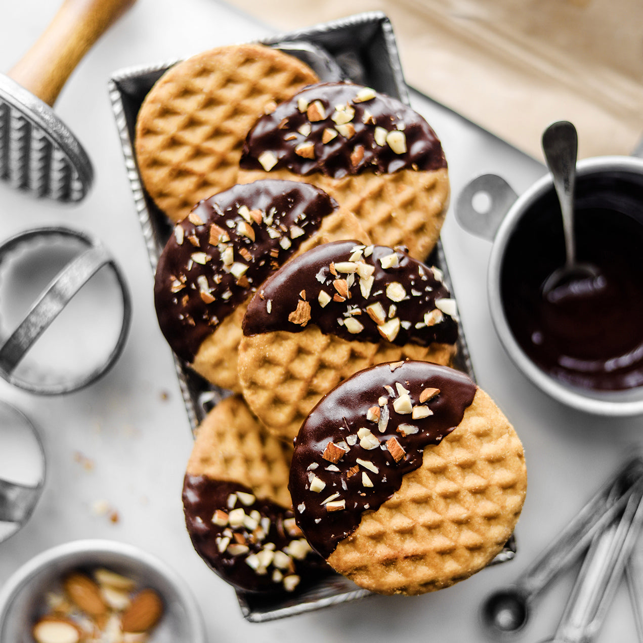 Peanut Butter Almond Cookies - Gluten Free