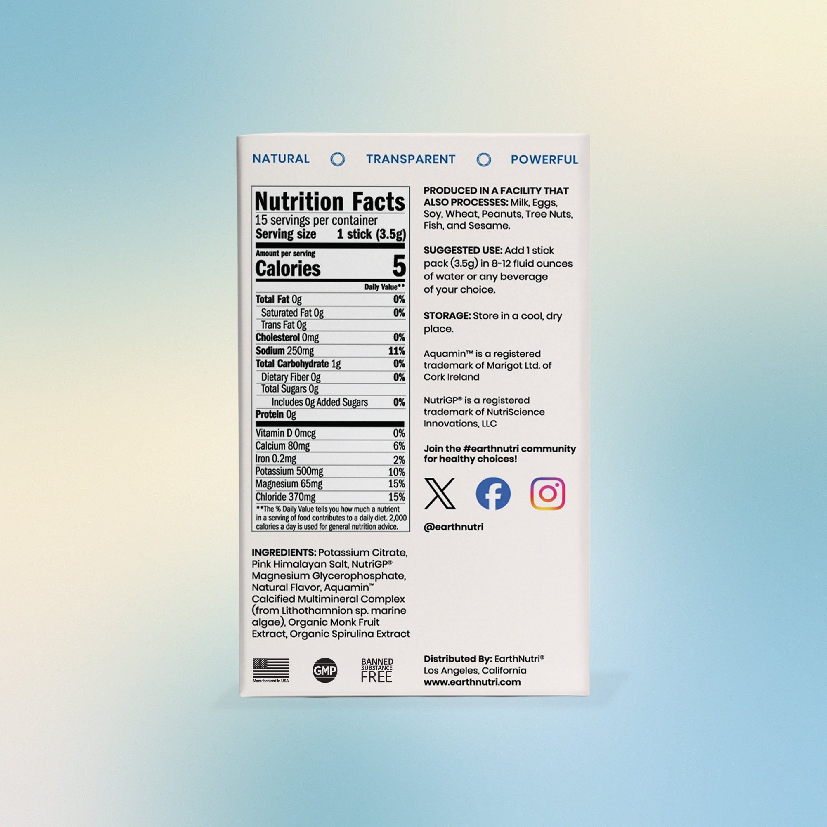 Hydration Daily Electrolyte Drink Mix