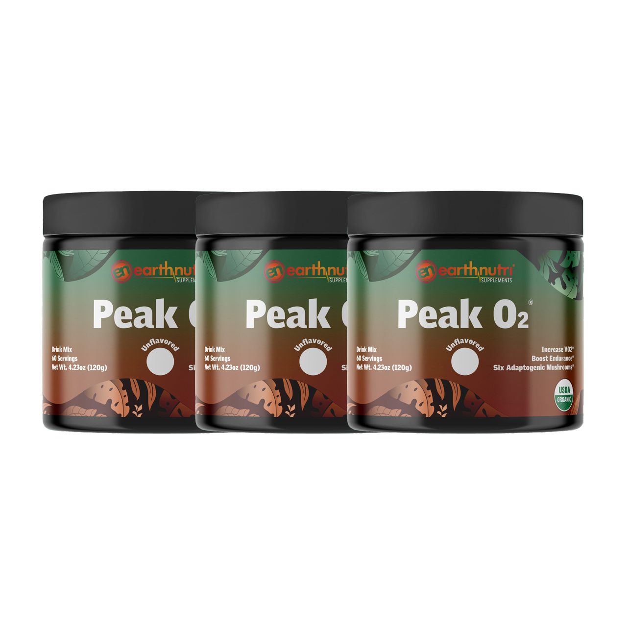 PeakO2® Organic Mushroom Blend