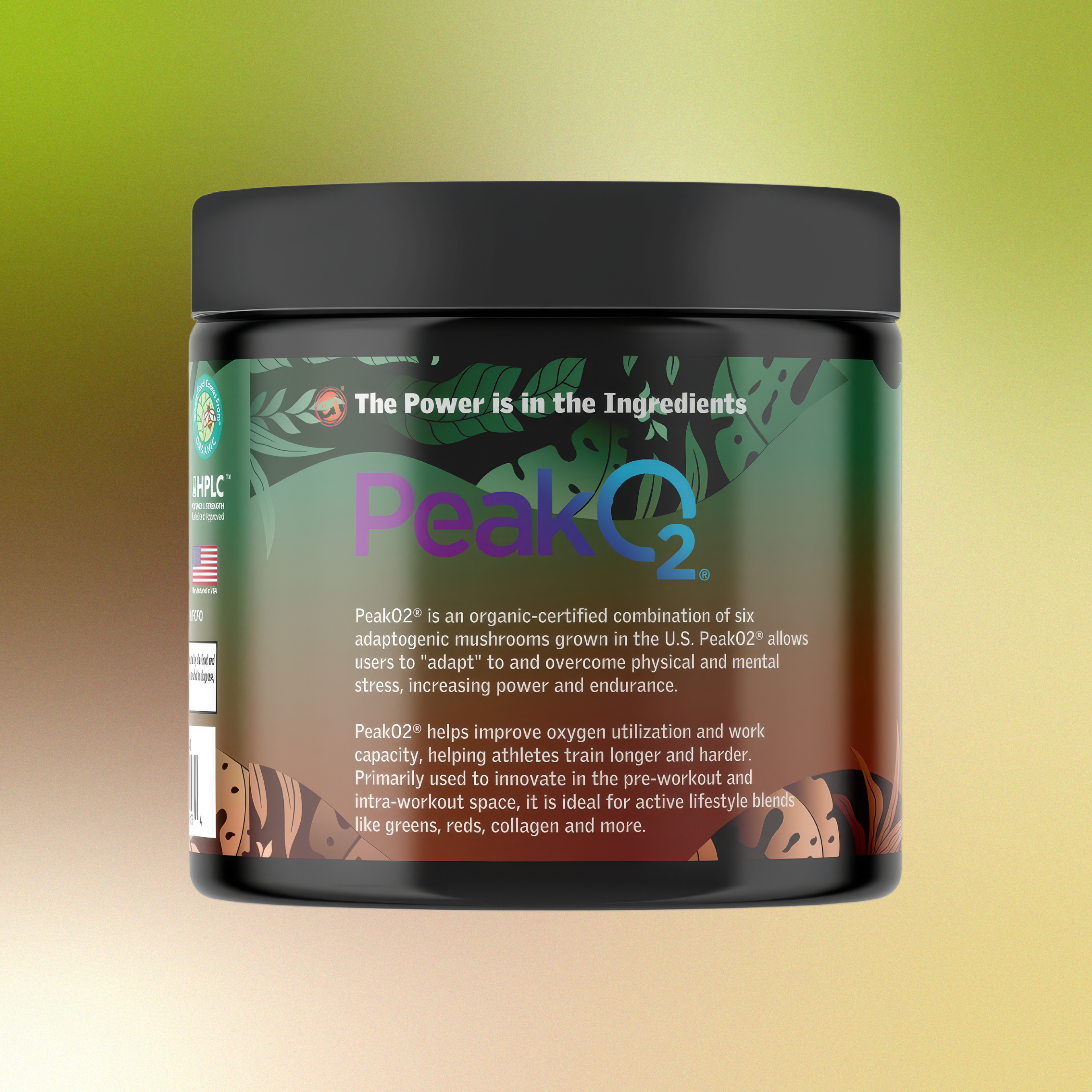 PeakO2® Organic Mushroom Blend
