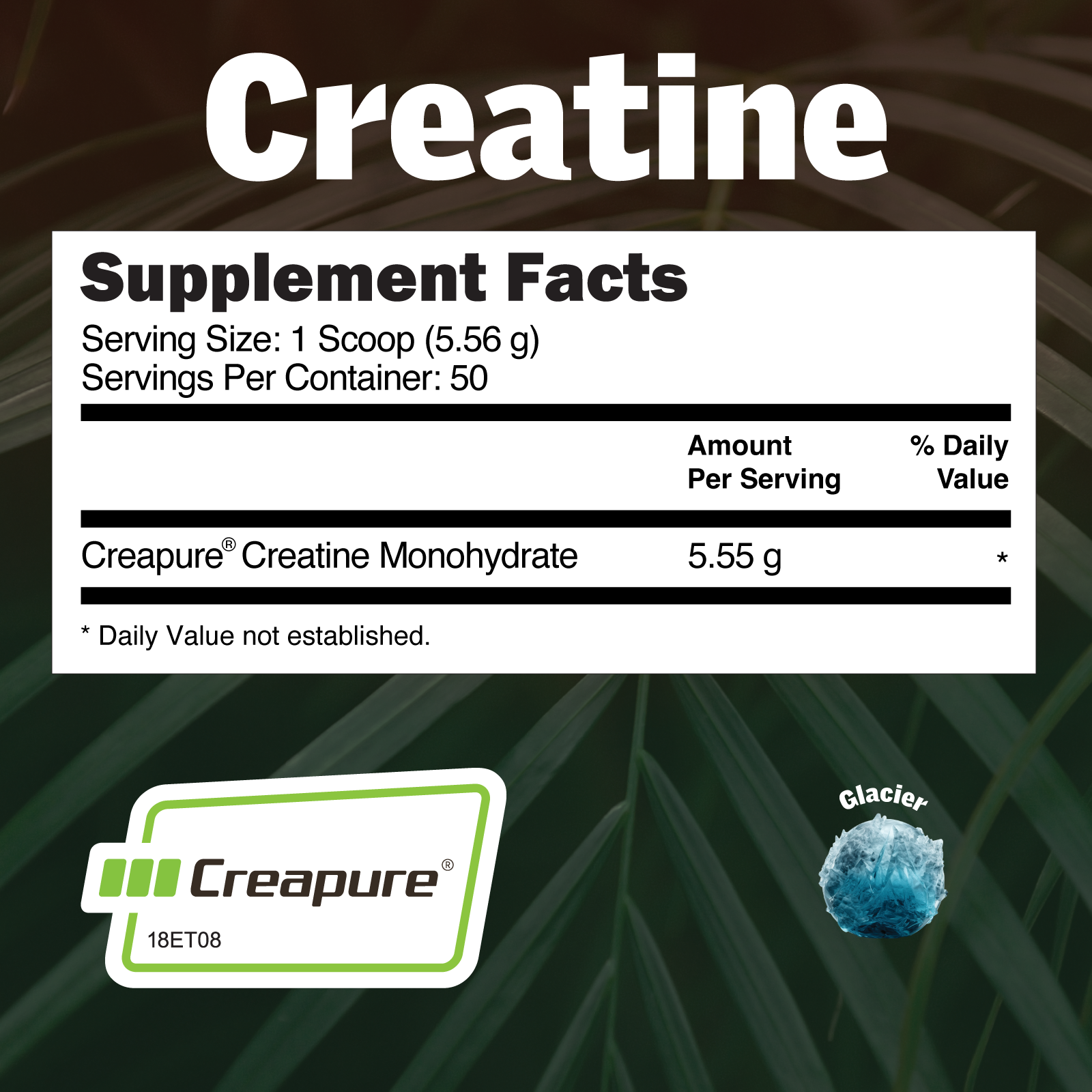 Pure Creatine made with Creapure®