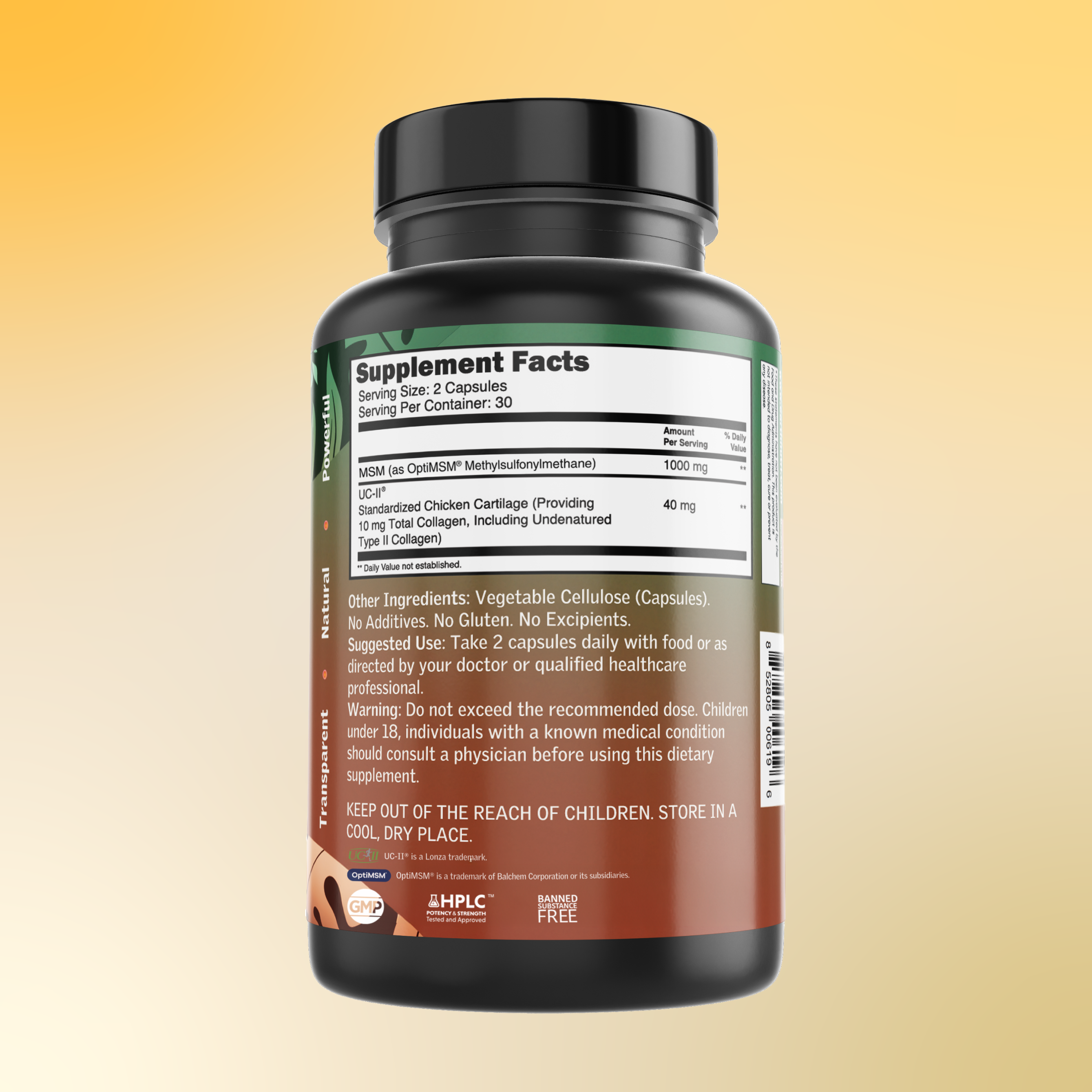 UC-II® + MSM |骨骼健康与灵活性