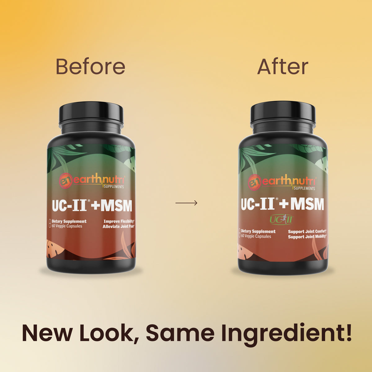 UC-II® + OptiMSM® for Bone Health & Flexibility