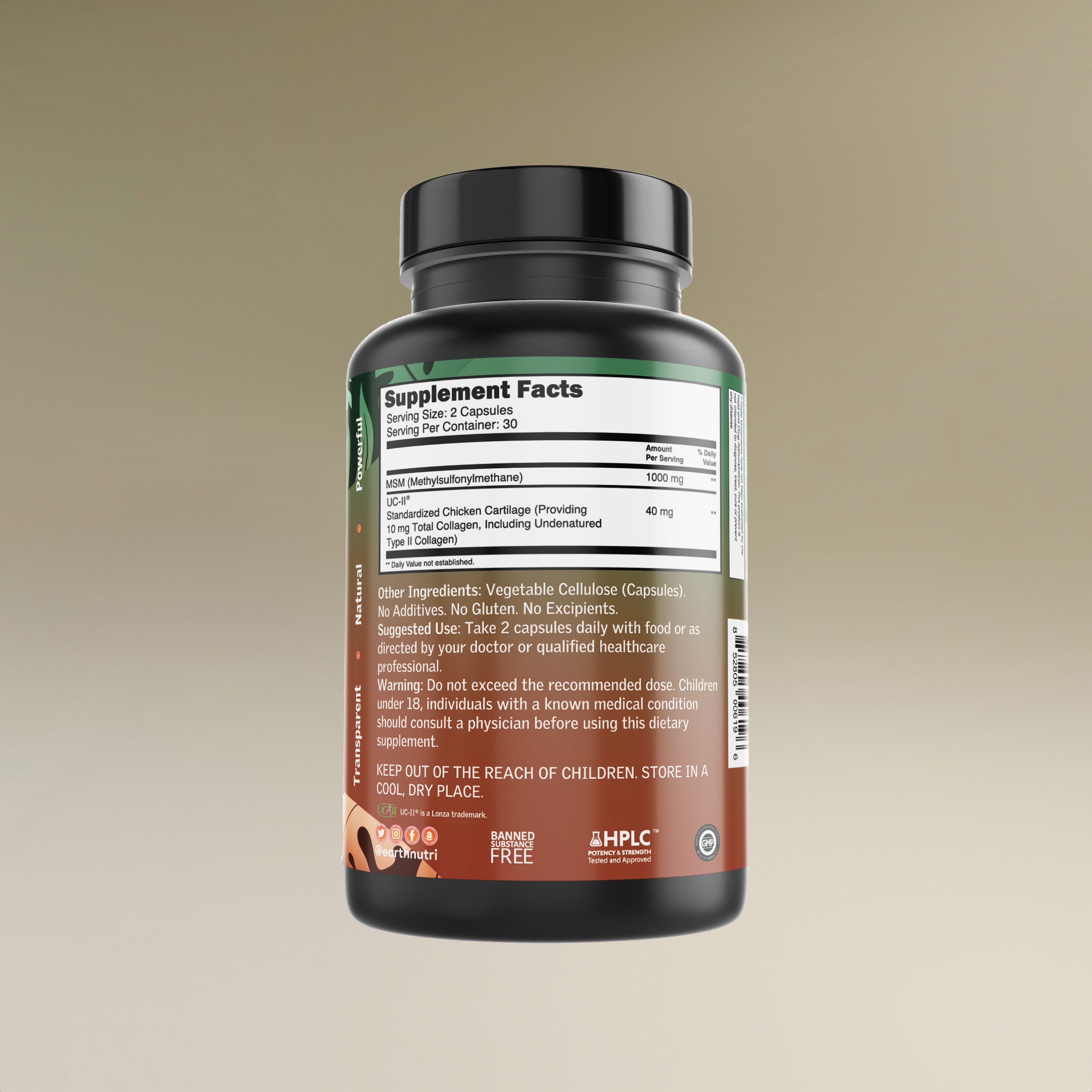 UC-II® + MSM | Bone Health & Flexibility