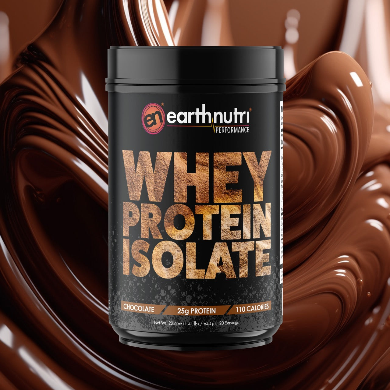 Whey Protein Isolate, Vanilla Flavor, Muscle Recovery, Lean Protein, EarthNutri Supplement