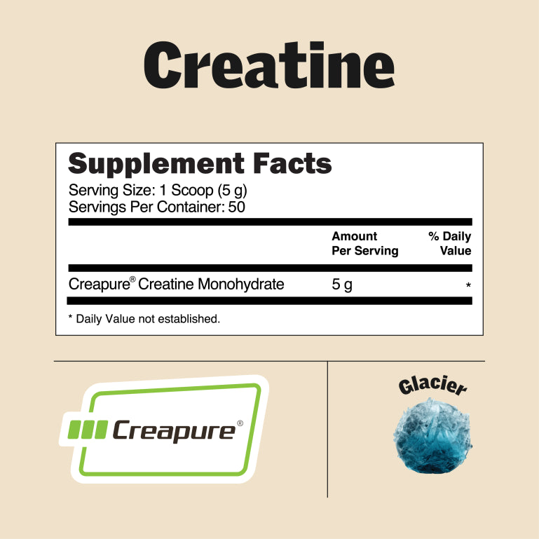 Pure Creatine made with Creapure®