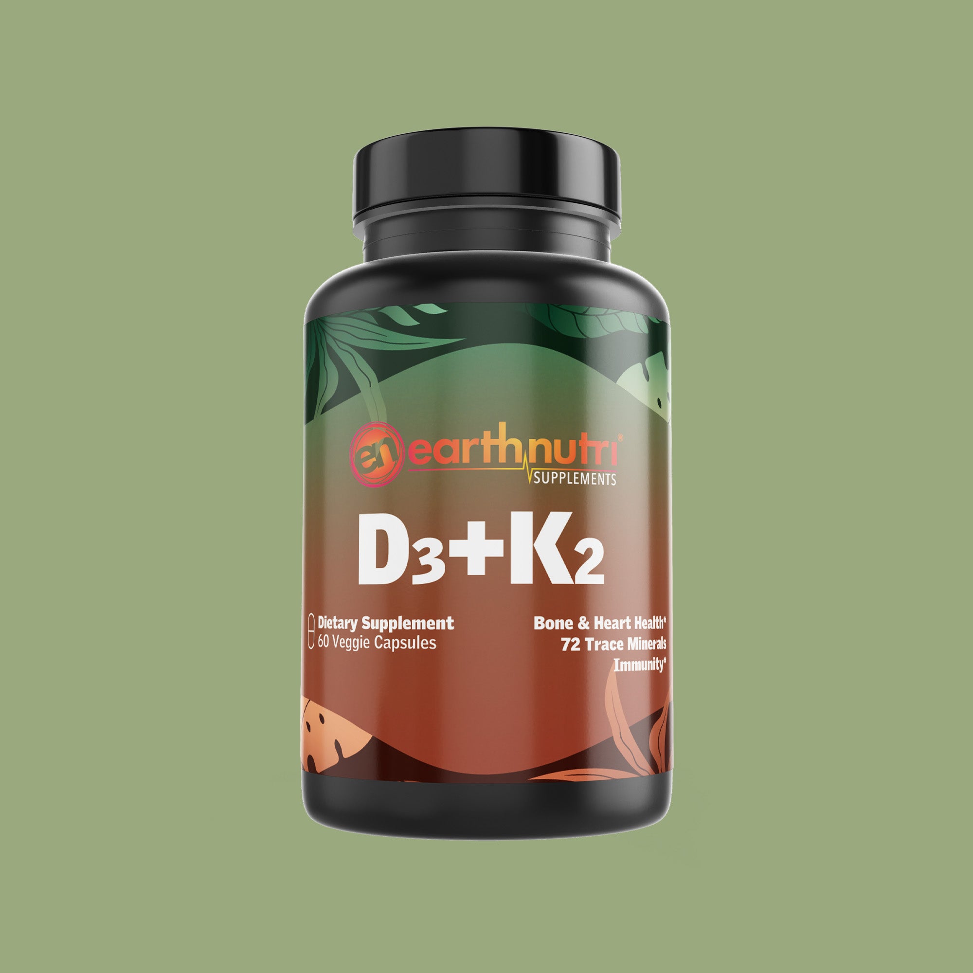 D3+K2 | 72 Trace Minerals | Vegan