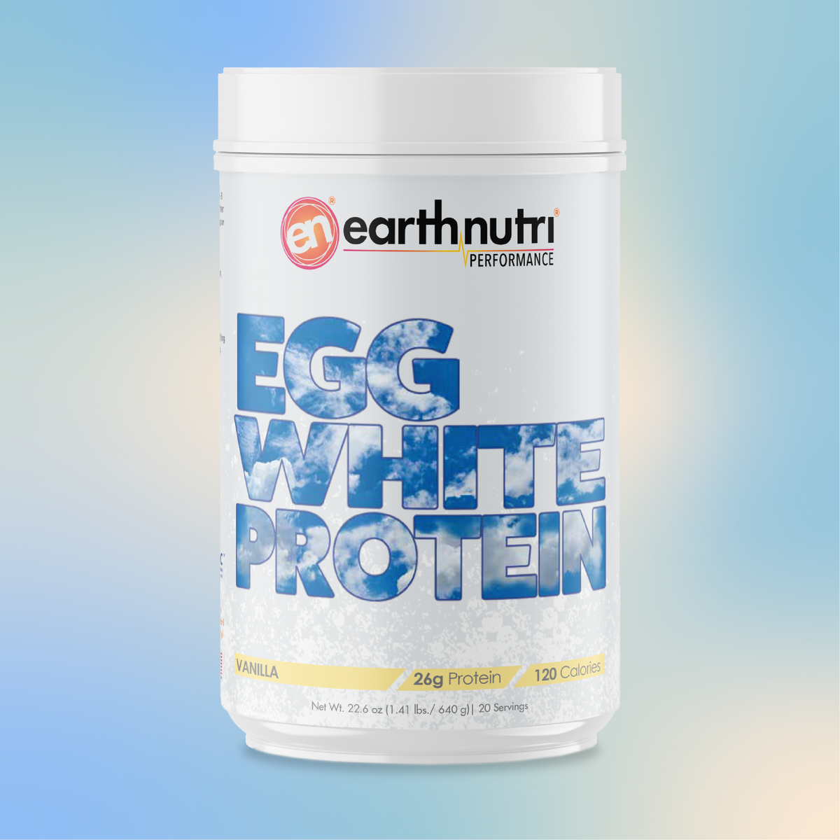 EarthNutri Egg White Protein Build and Repair Muscle