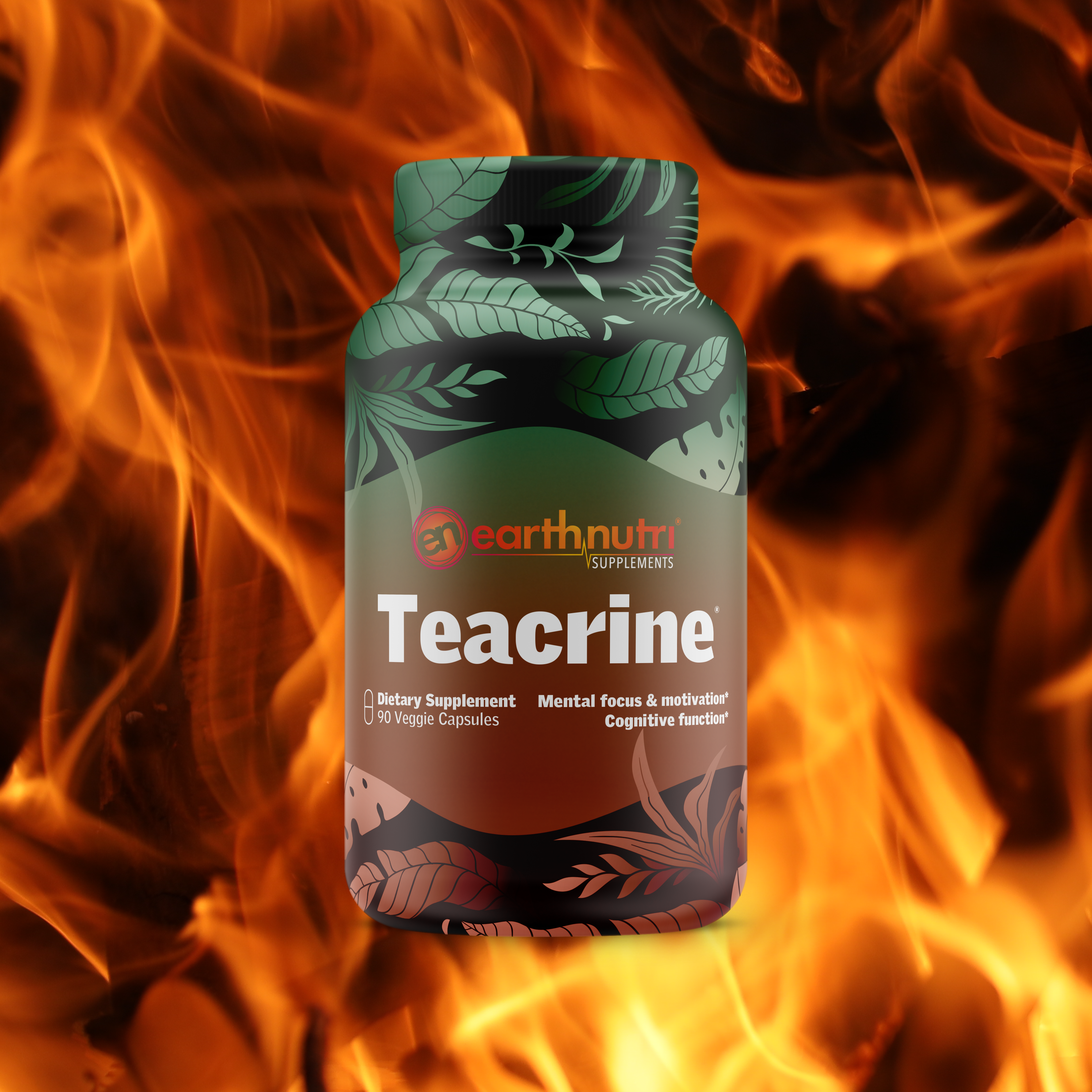 Teacrine mockup with backgriund
