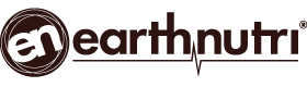 EarthNutri logo – brown, natural brand mark for science-backed supplements